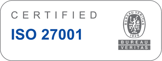 Bureau Veritas certified ISO 27001