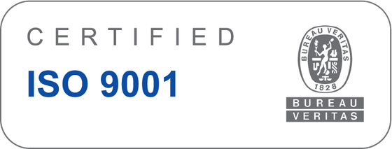 Bureau Veritas certified ISO 9001